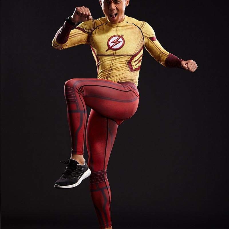 The Flash Red 3D Printed Pants