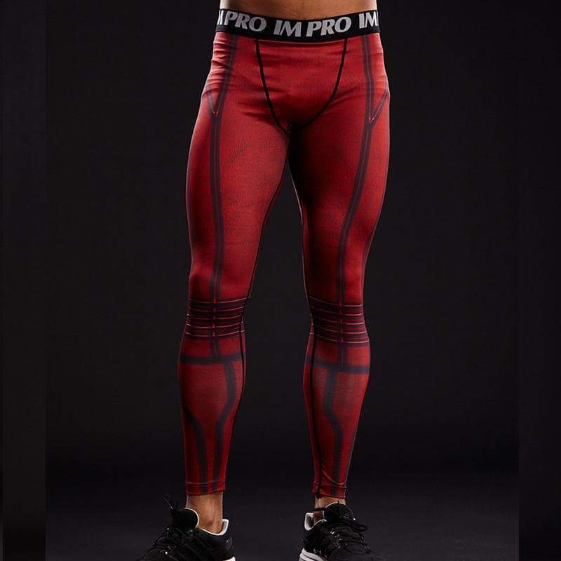 The Flash Red 3D Printed Pants