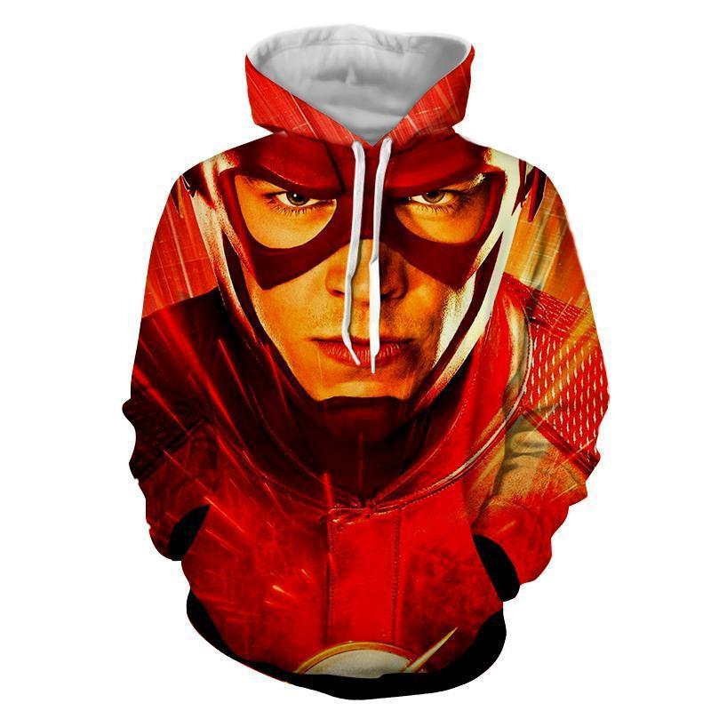 The Flash Red stylish 3D Printed The Flash Hoodie