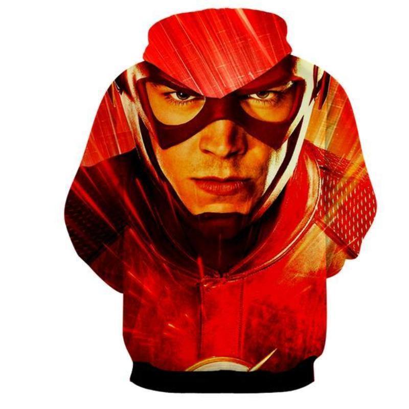 The Flash Red stylish 3D Printed The Flash Hoodie