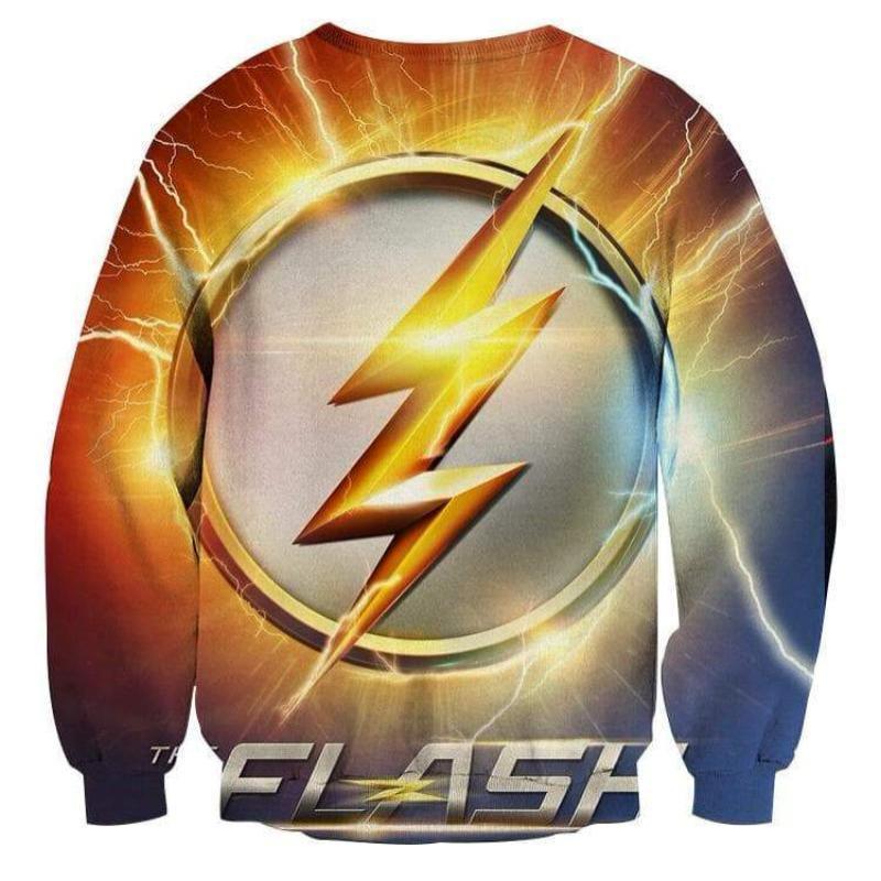 The Flash Sign 3D Printed The Flash Sweatshirt