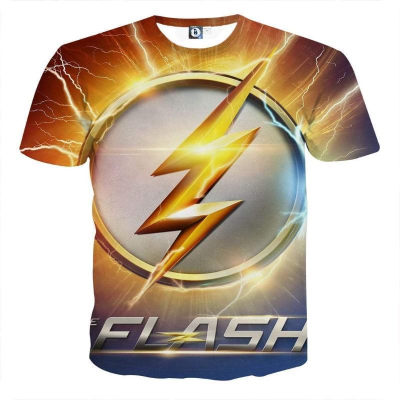 The Flash Sign 3D Printed T-Shirt
