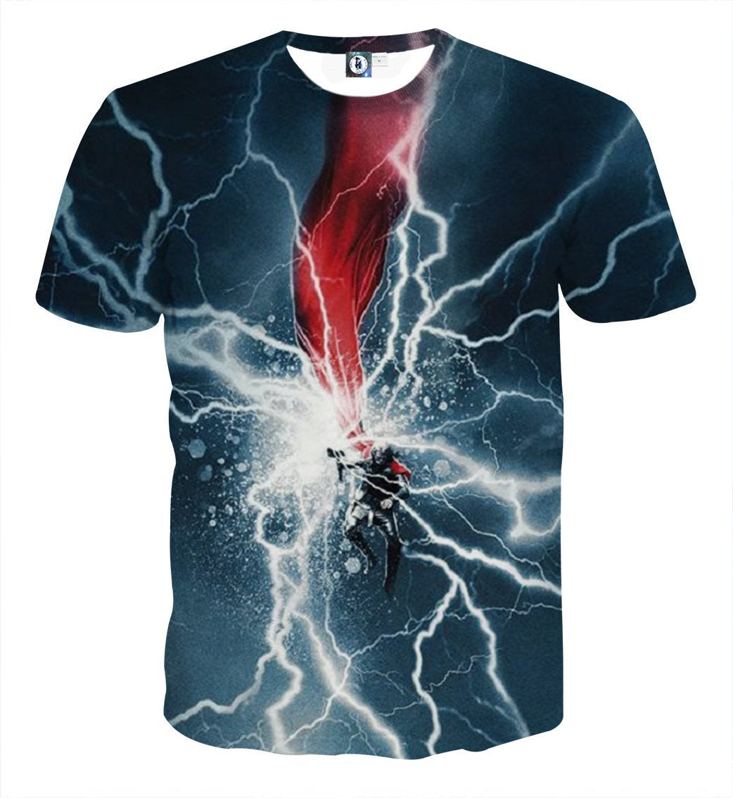 Thor Bolt 3D Printed Thor T-Shirt