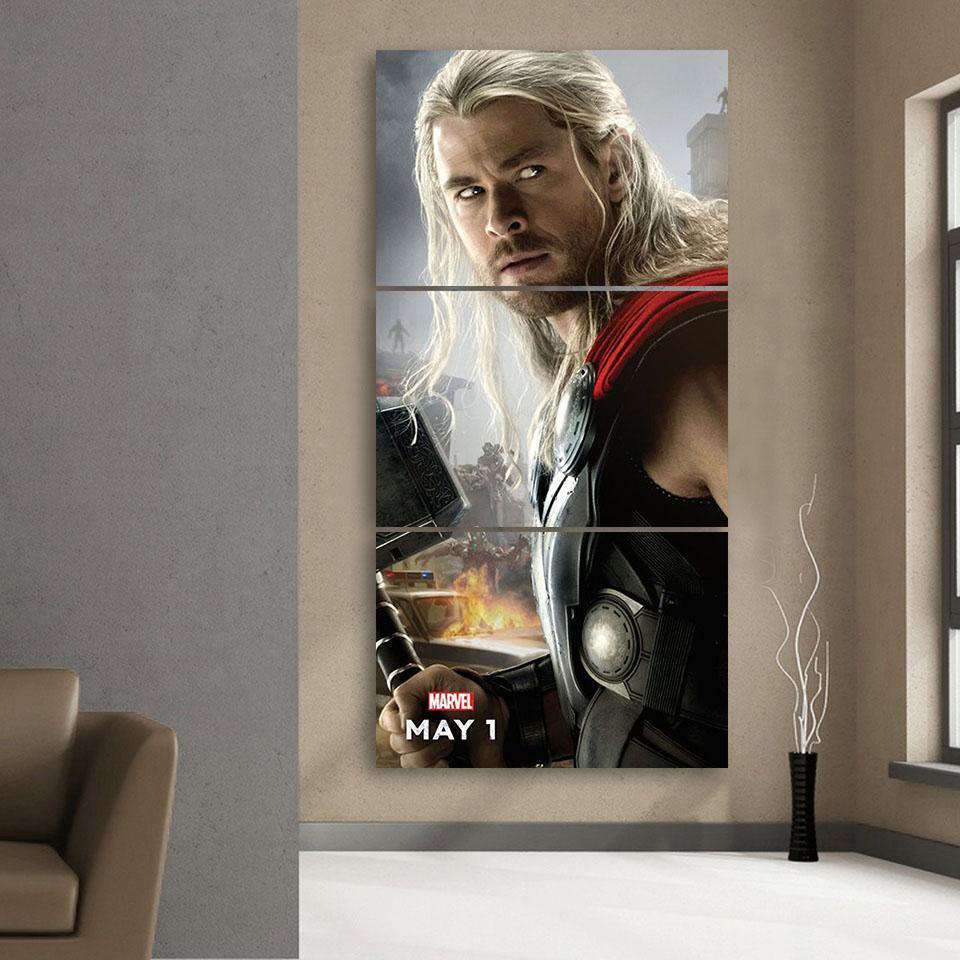 Thor Cool 3D Printed Thor Canvas