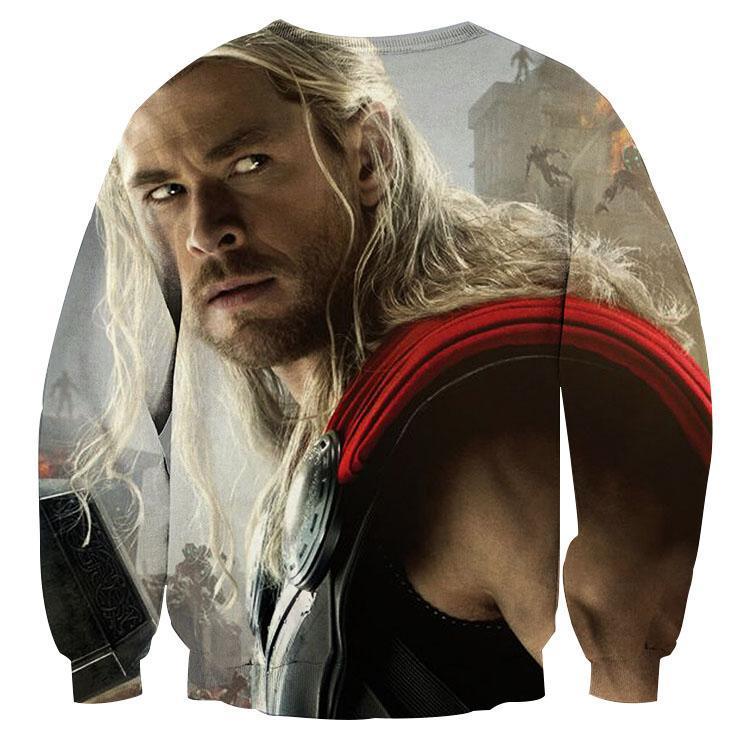 Thor Cool 3D Printed Thor Sweatshirts