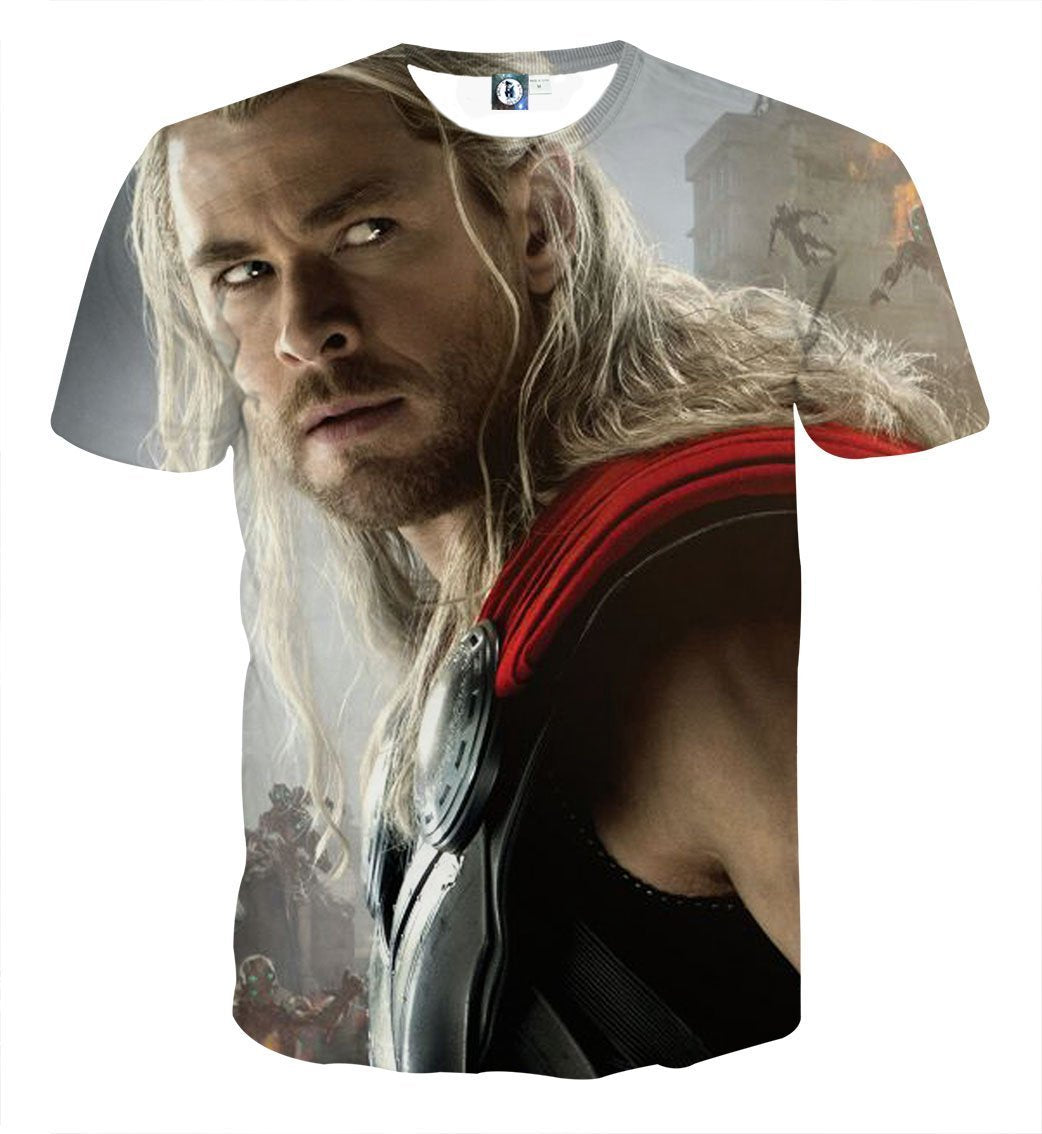 Thor Cool 3D Printed Thor T-Shirt