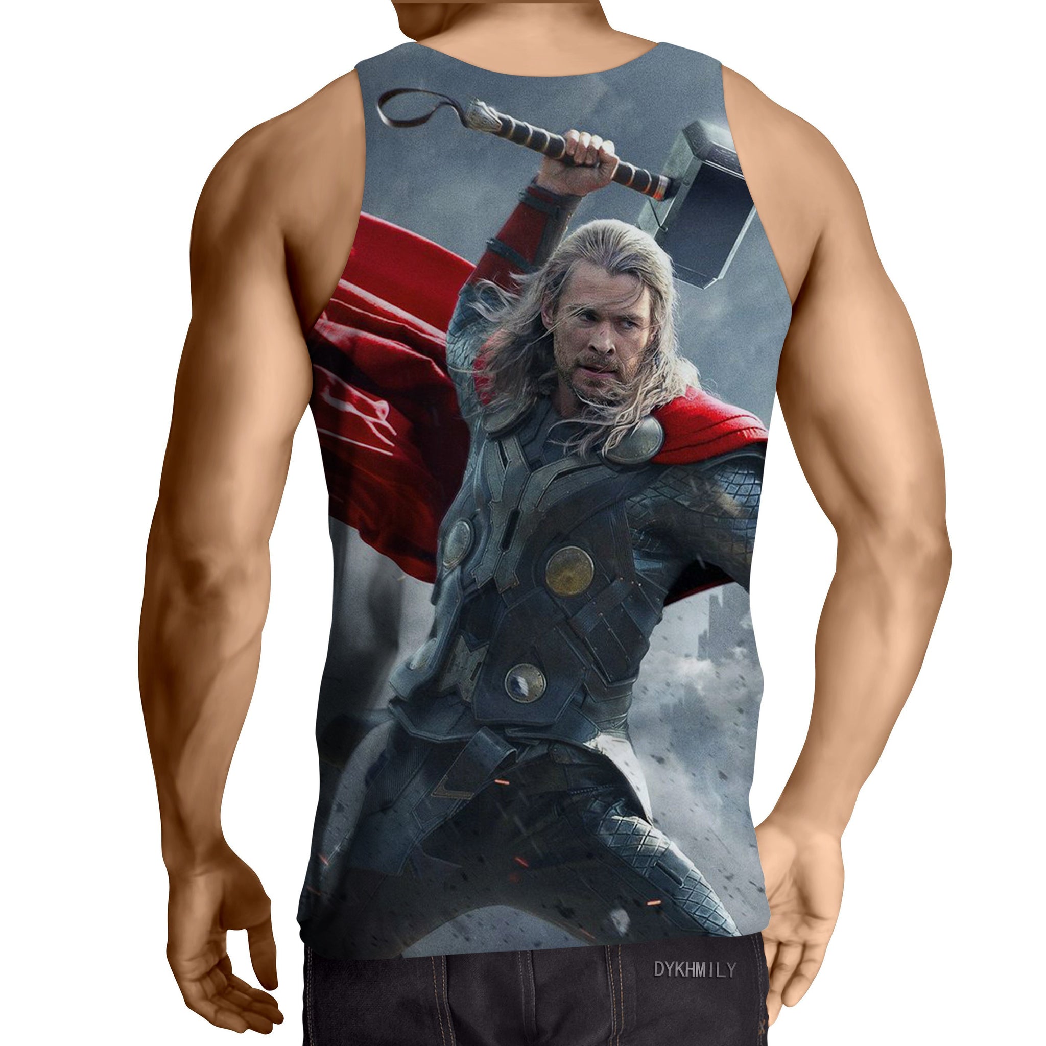 Thor Hammering Down 3D Printed Thor Tank Top