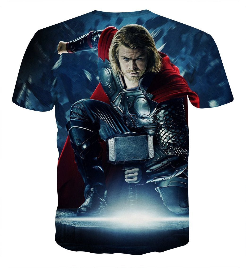 Thor Shocking 3D Printed Thor T-Shirt