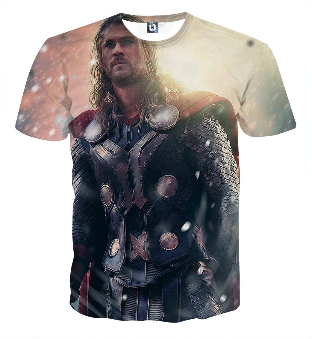Thor Tee Incredible Son of Odin 3D Printed Thor T-Shirt