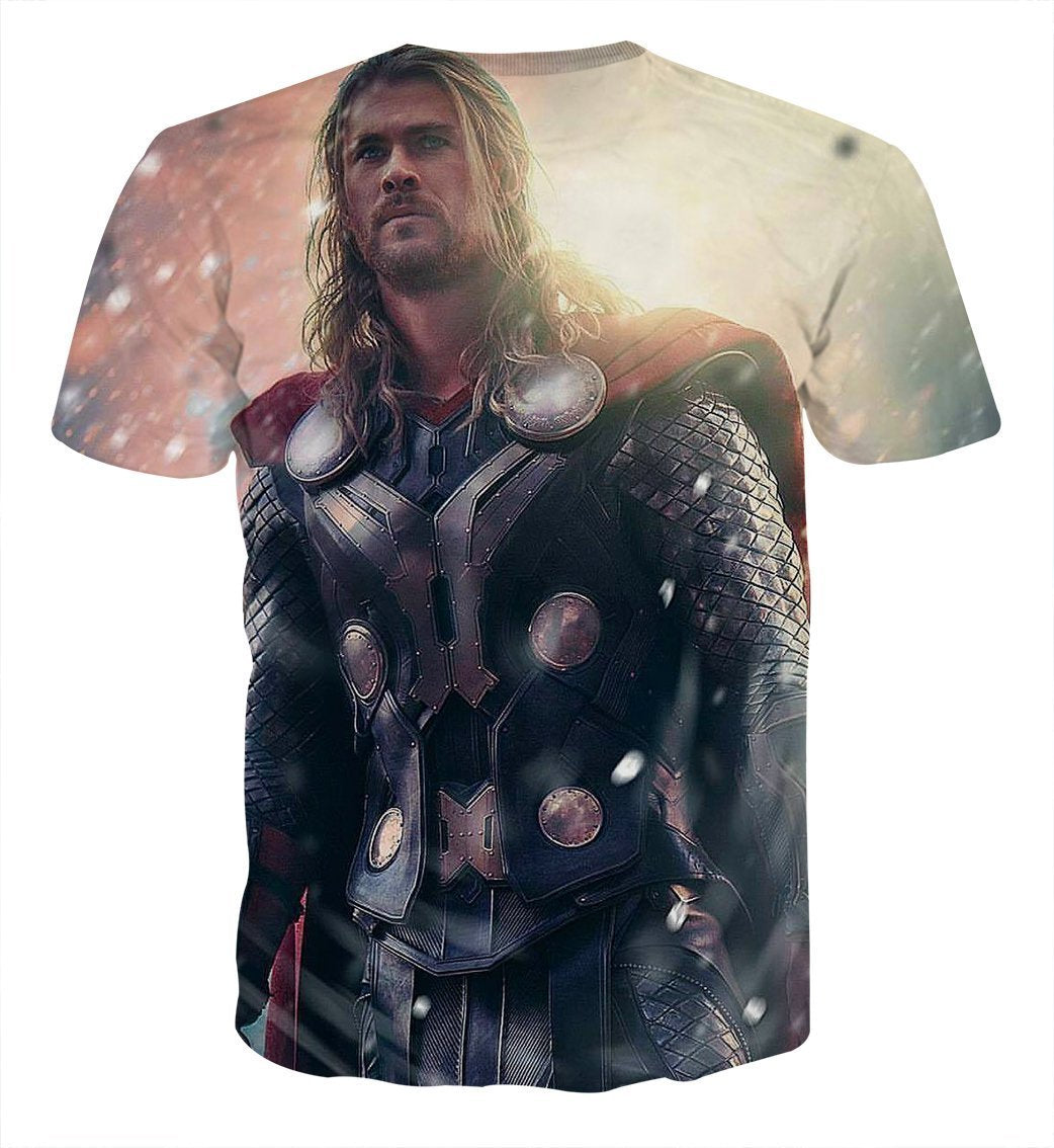 Thor Tee Incredible Son of Odin 3D Printed Thor T-Shirt