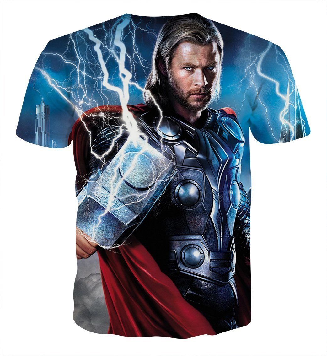 Thor Tee Mjolnir 3D Printed Thor T-Shirt