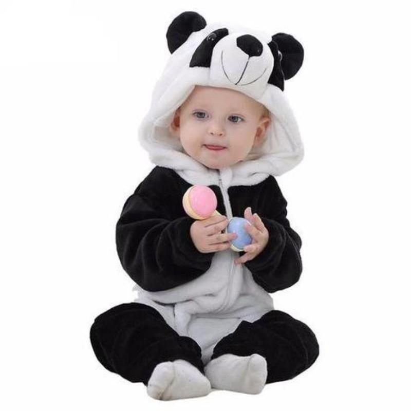 Triple Pack - Panda, Tiger and Stitch Baby Onesie Costume