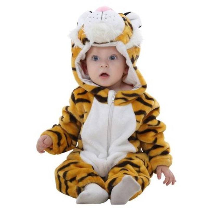 Triple Pack - Panda, Tiger and Stitch Baby Onesie Costume