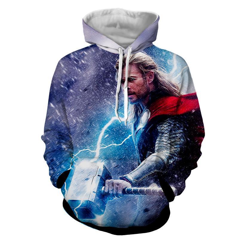 Unique Thor 3D Printed Thor Hoodie