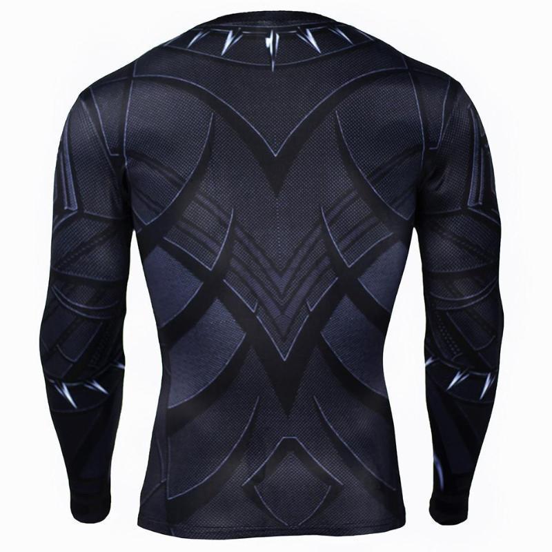 Vintage Black Panther Shirt 3D Printed Long Sleeve Shirt
