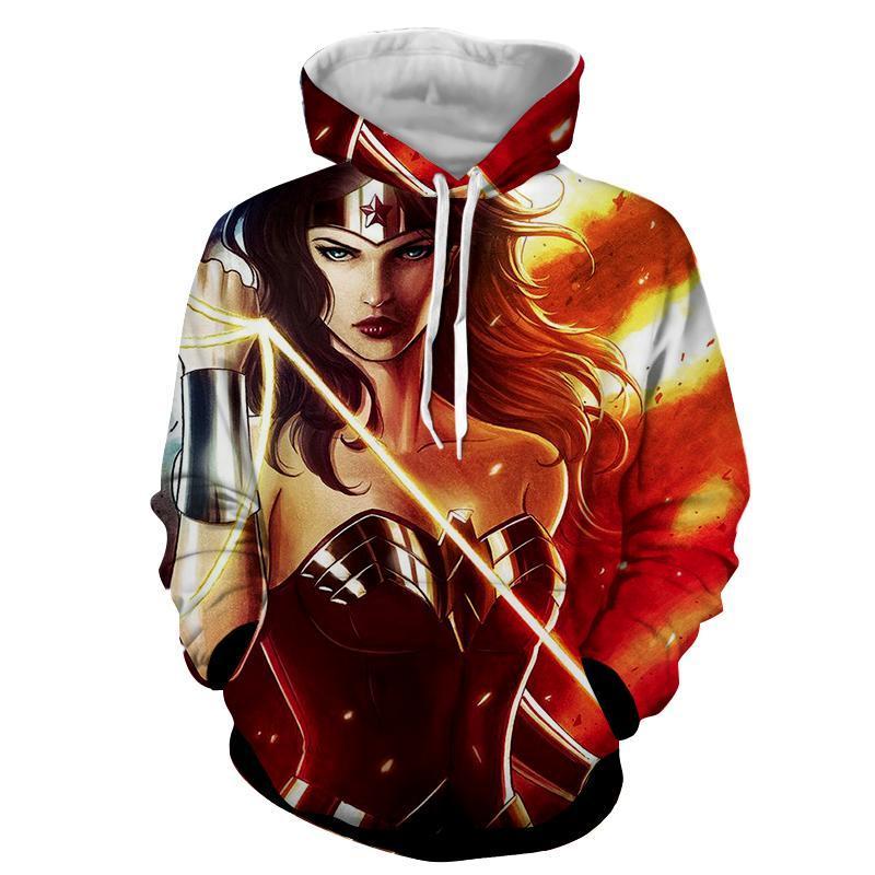 3D Printed Quiddity Wonder Woman Hoodie