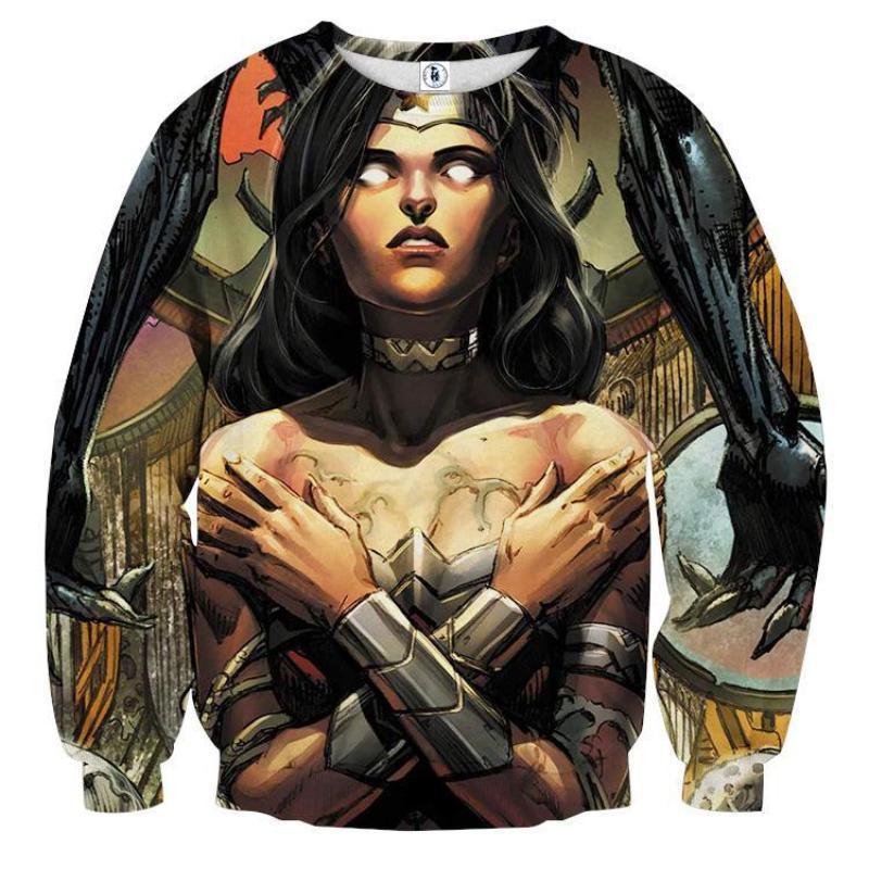Wonder Woman Apex 3D Printed Wonder Woman Sweatshirt