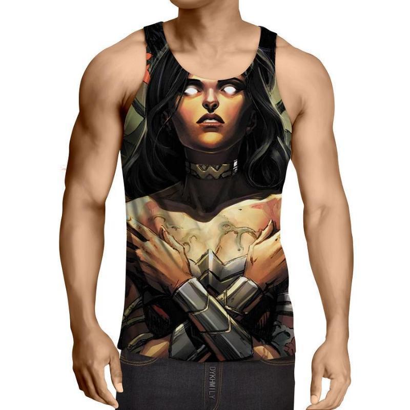 Wonder Woman Ardent 3D Printed Wonder Women Tank Top
