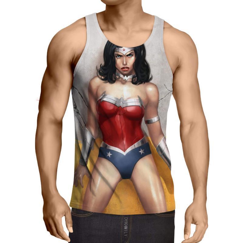 Wonder Woman Exile 3D Printed Wonder Women Tank Top