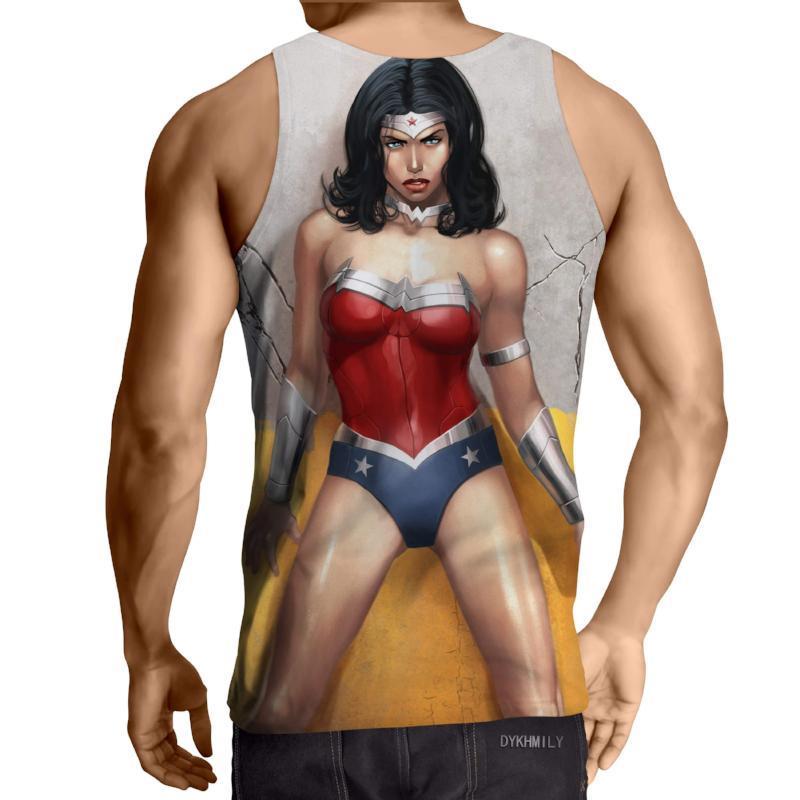 Wonder Woman Exile 3D Printed Wonder Women Tank Top