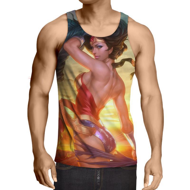Wonder Woman Intrinsic 3D Printed Wonder Women Tank Top
