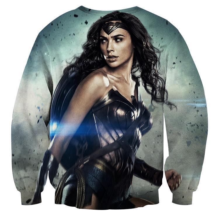 Wonder Woman Otary 3D Printed Wonder Woman Sweatshirt