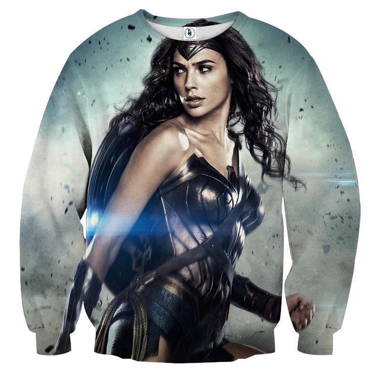 Wonder Woman Otary 3D Printed Wonder Woman Sweatshirt