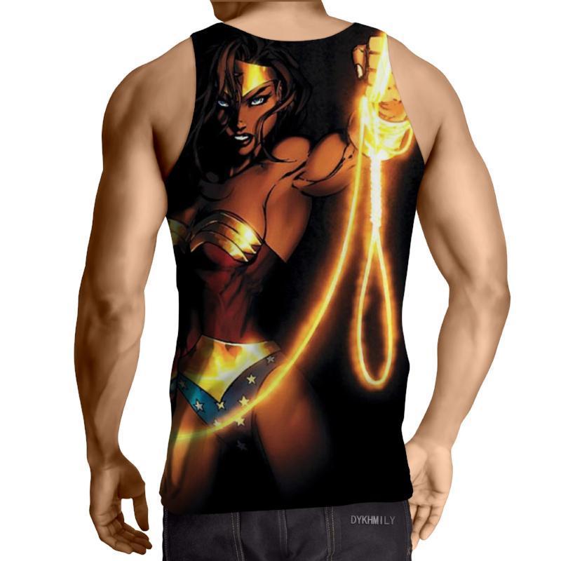 Wonder Woman Paraphernalia 3D Printed Wonder Woman Tank Top