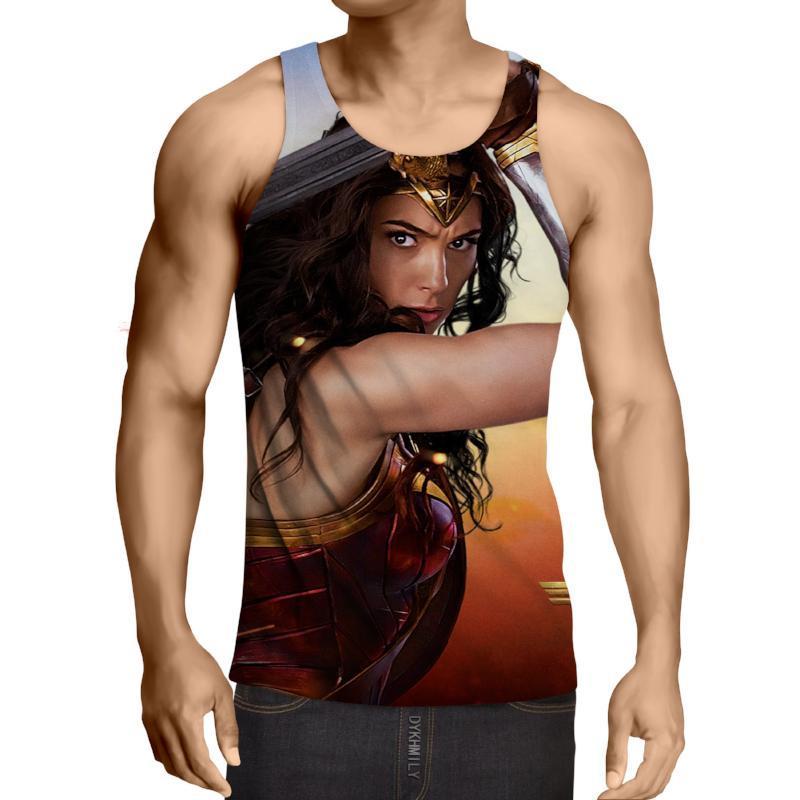 Wonder Woman Radiant 3D Printed Wonder Women Tank Top