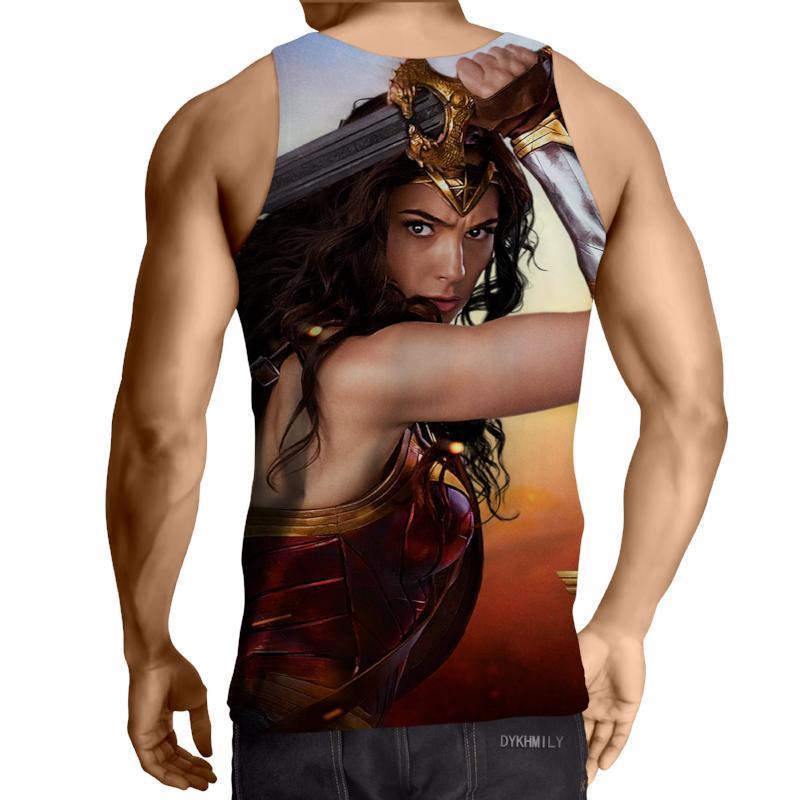 Wonder Woman Radiant 3D Printed Wonder Women Tank Top