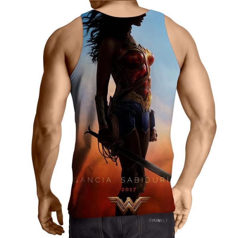 Wonder Woman Radii 3D Printed Wonder Woman Tank Top