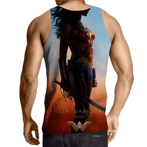 Wonder Woman Radii 3D Printed Wonder Woman Tank Top