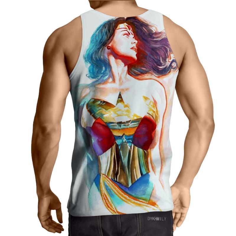 Wonder Woman Sobriquet 3D Printed Wonder Woman Tank Top