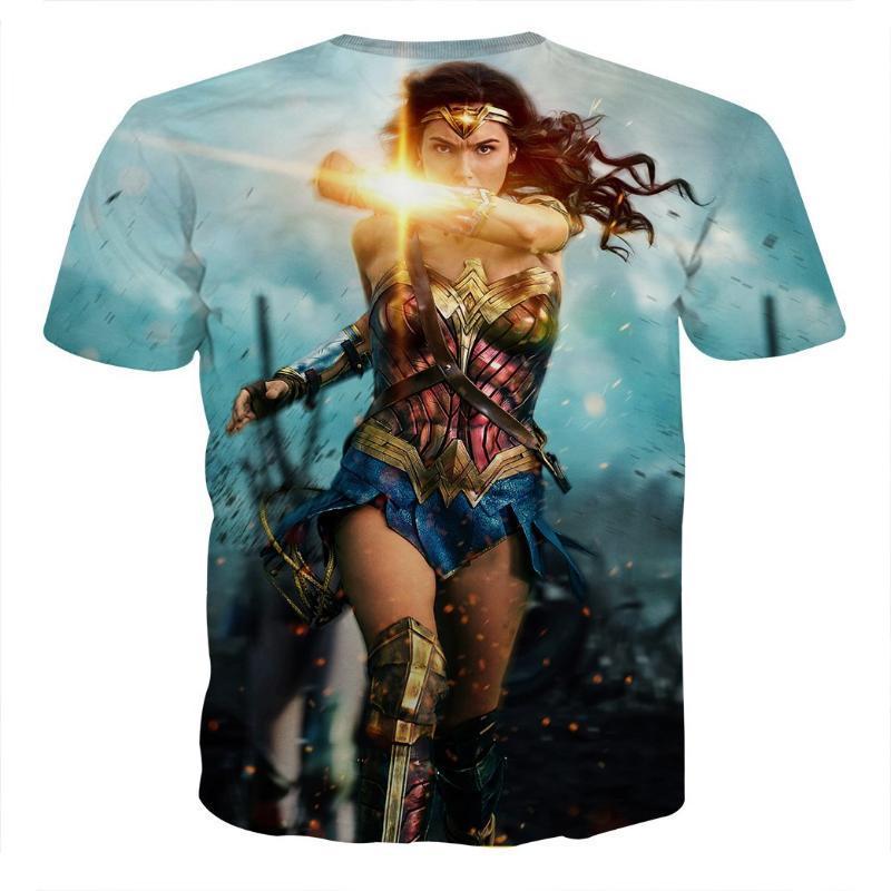 Wonder Woman Tee Indestructible 3D Printed Wonder Woman T-Shirt
