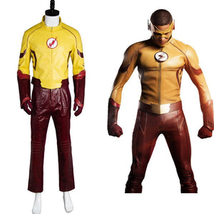 The Flash Cosplay Costume Yellow Bodysuit