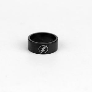 The Flash Lightning Bolt Band Ring