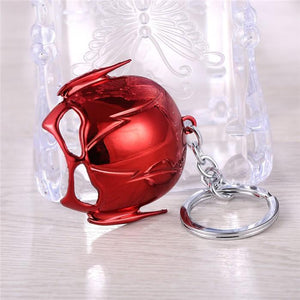 The Flash Face Mask Alloy Keychain