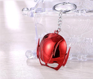 The Flash Face Mask Alloy Keychain