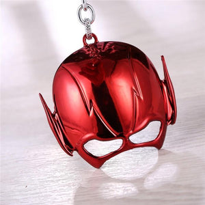 The Flash Face Mask Alloy Keychain