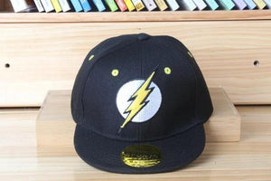 The Flash- Lightning Bolt Snap-back Caps