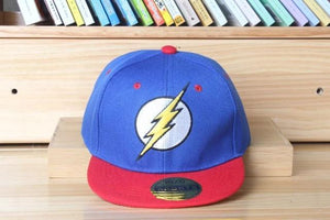 The Flash- Lightning Bolt Snap-back Caps