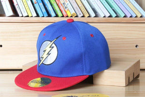 The Flash- Lightning Bolt Snap-back Caps