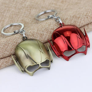 The Flash- Face Mask Alloy Keychain