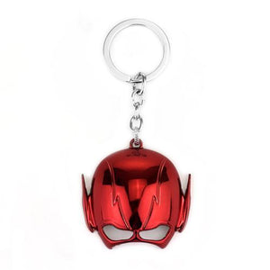 The Flash- Face Mask Alloy Keychain