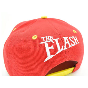 DC The Flash- Retro Lightning Bolt Snap-Back Cap