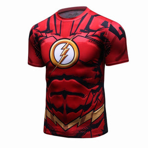 The Flash- Lightning Bolt Cosplay Tshirt