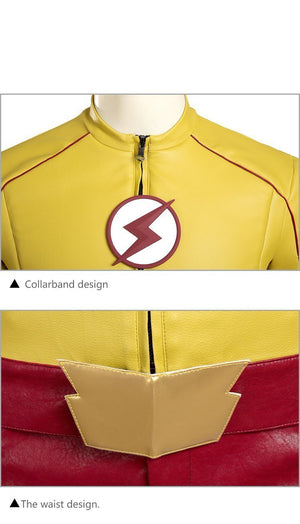 The Flash Cosplay Costume Comic Bodysuit