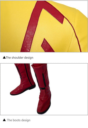 The Flash Cosplay Costume Comic Bodysuit