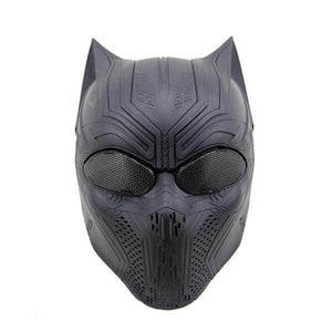 Captain America Black Panther Mask Cosplay Animal Green