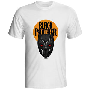 Black Panther T-shirt Super Hero Design